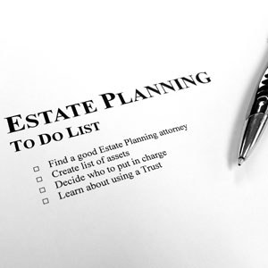 To-do list for estate planning tasks